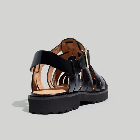 Madewell Cari Fisherman Lugsole Sandal Sz 10 - Picture 4 of 10